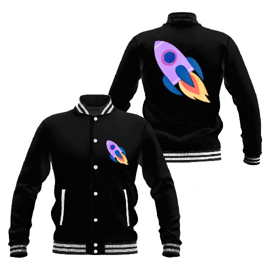 Space Lover design Baseball Jackets