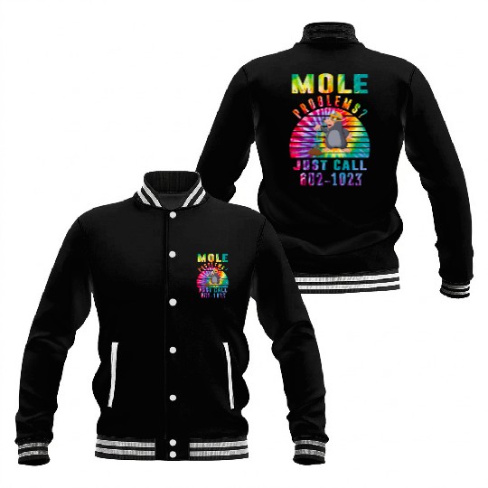 Vintage Mole Day Mole Problems Just Call Baseball Jackets