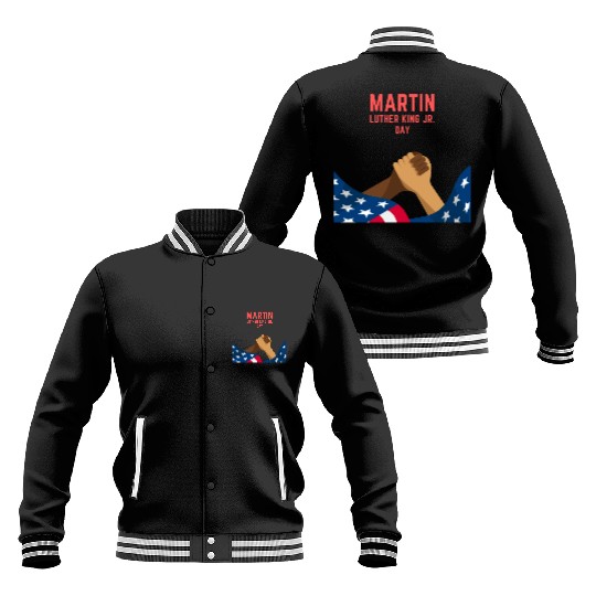 Martin Luther king jr. day Baseball Jackets