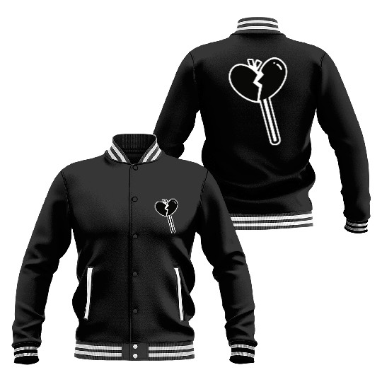 Broken Heart Lollipop Candy Baseball Jackets