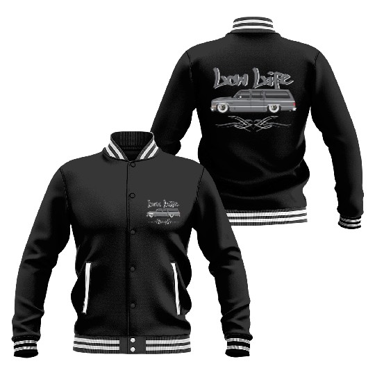 LOWLIFE Charcoal Baseball Jackets