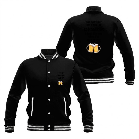 Drunk and Sober Baseball Jackets