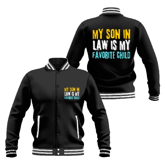 my son in law Baseball Jackets