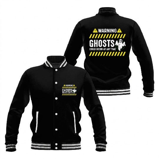 Ghost Hunters, Ghosts, Ghost, Ghost hunting Baseball Jackets