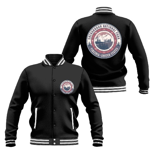 Shenandoah National Park Virginia US Hiking Baseball Jackets