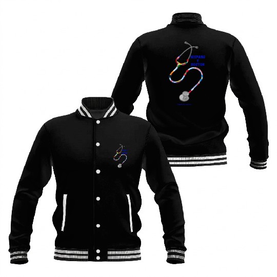 STETHOSCOPE HISPANO Y DOCTOR Baseball Jackets