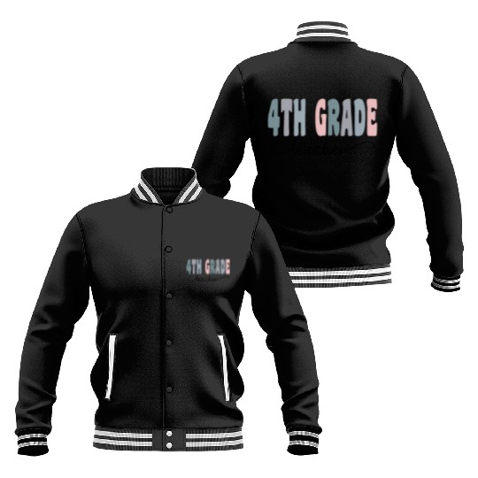 4th Grade Teacher Gift Matching Teacher Squad Baseball Jackets