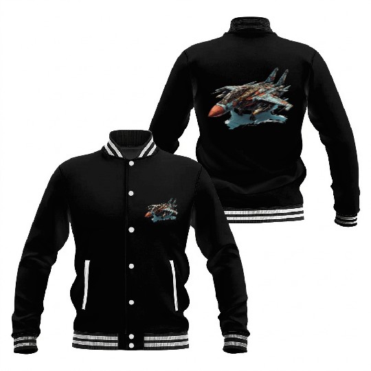 FIghter jet Baseball Jackets