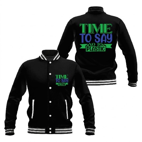 Women's Earth Day Cute Environmental Baseball Jackets