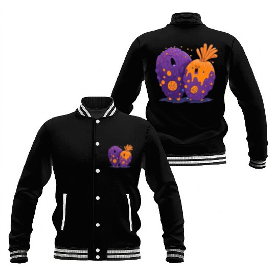 crazy carrot Baseball Jackets