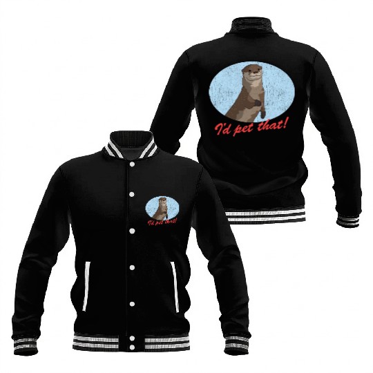 Otters Lover Pet That Otter Baseball Jackets