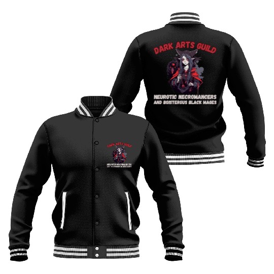 Dark Arts Guild, Necromancer Baseball Jackets