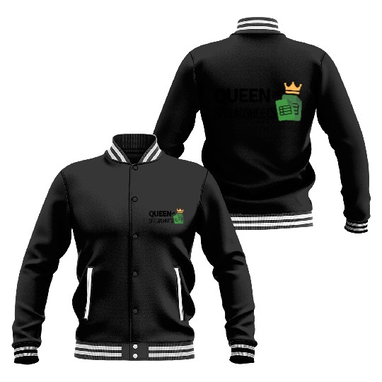 Queen of Spreadsheets - Excel, Accounting, Sheets Baseball Jackets