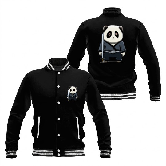 Samurai panda Baseball Jackets