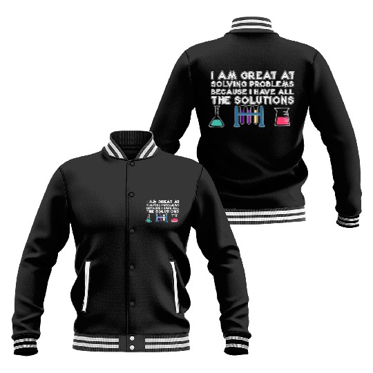 Funny Science Laboratory Chemist Technician Baseball Jackets