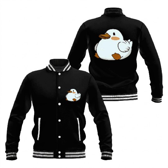Ducks doing cute things lover Baseball Jackets