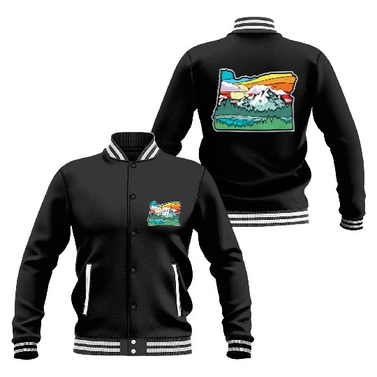Oregon Nature Outdoors Baseball Jackets