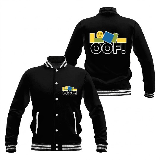 Jenr8D Oof Grey Small Baseball Jackets