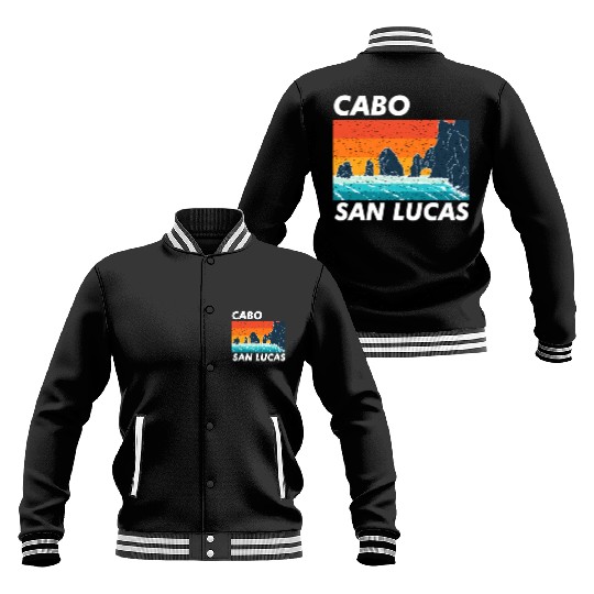 Cabo San Lucas Spring Break Meco Baja California Baseball Jackets