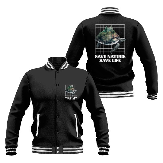 Save Nature protected species Environment Baseball Jackets