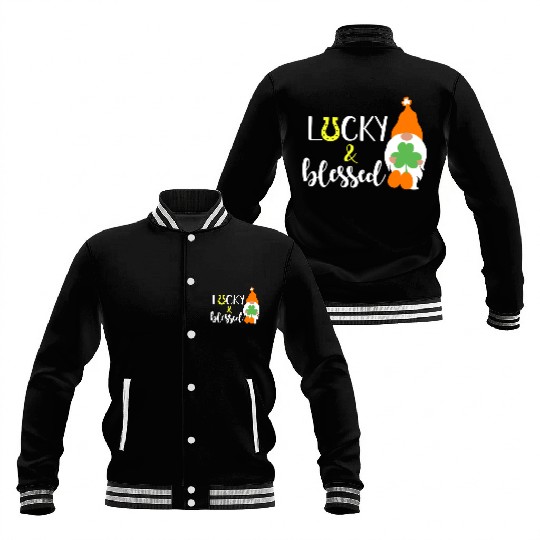 Lucky And Blessed Baseball Jackets