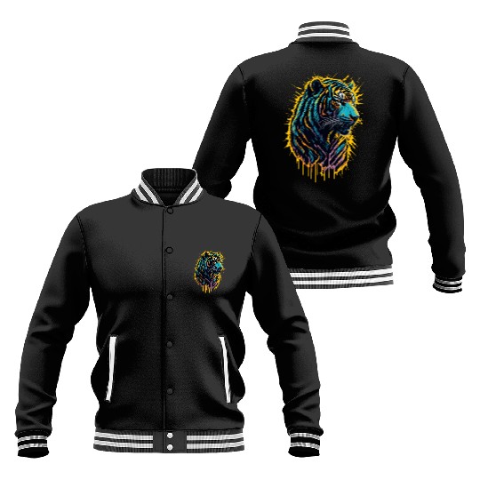 Tiger Neon Baseball Jackets