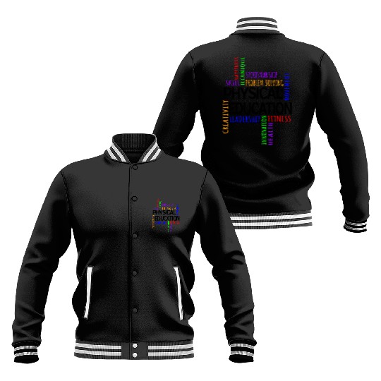 Physical Education Pe Gym Teacher Sport Baseball Jackets