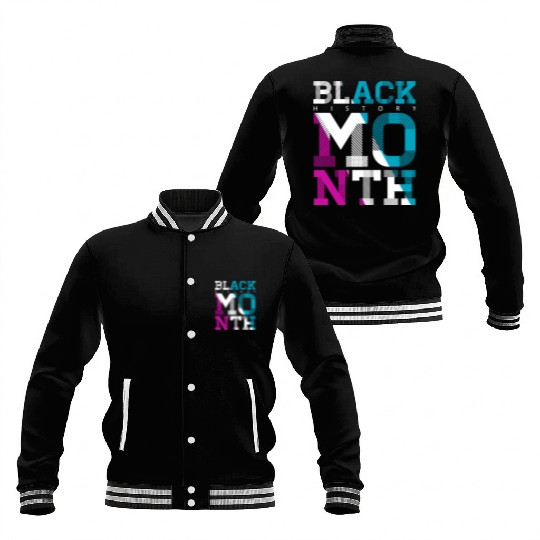Black History Month Baseball Jackets
