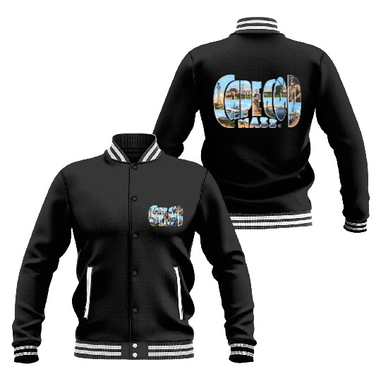 Cape Cod Massachusetts Ma Baseball Jackets