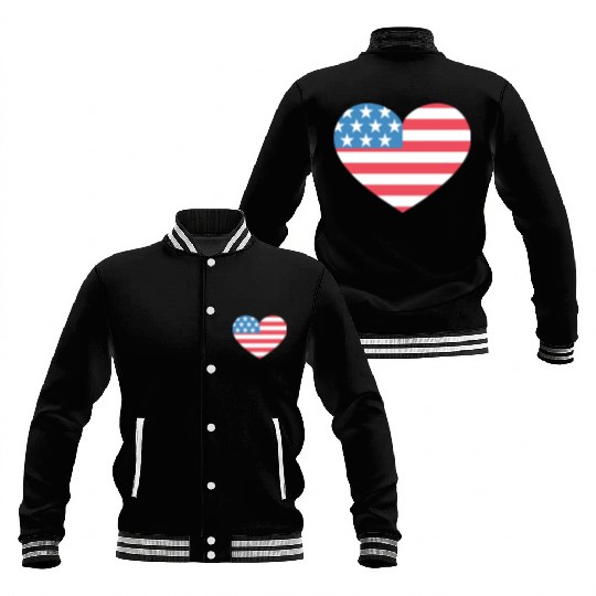Heart America Baseball Jackets
