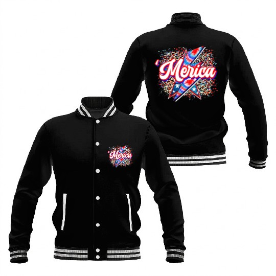 Merica Baseball Jackets