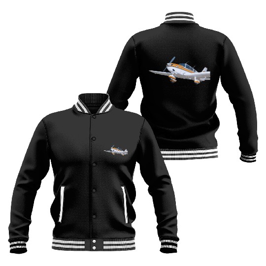 piper pa 28 cherokee Baseball Jackets