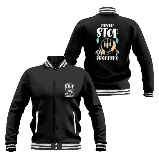 Dream Catcher Native American Sleep Baseball Jackets