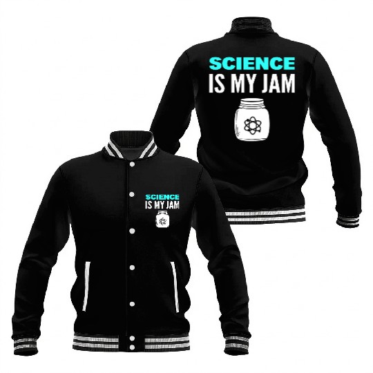 Science Is My Jam Physics Professor Baseball Jackets