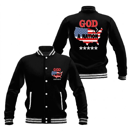 A Nation Under God Baseball Jackets