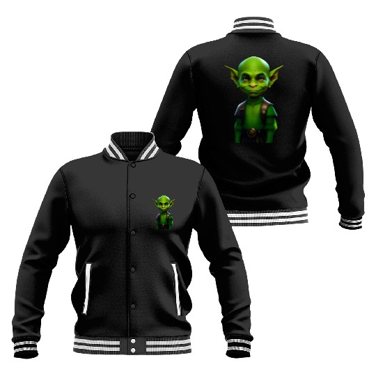 Green Goblin Rascal Embrace the Mischief Baseball Jackets