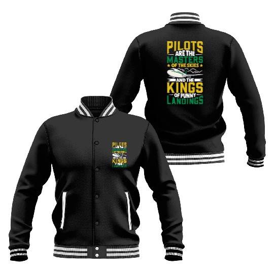 Pilot Aviation Airplane Airline Future Pilots Baseball Jackets