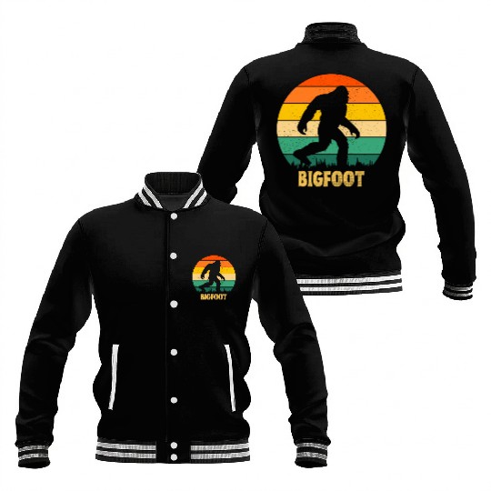 retro Bigfoot Baseball Jackets