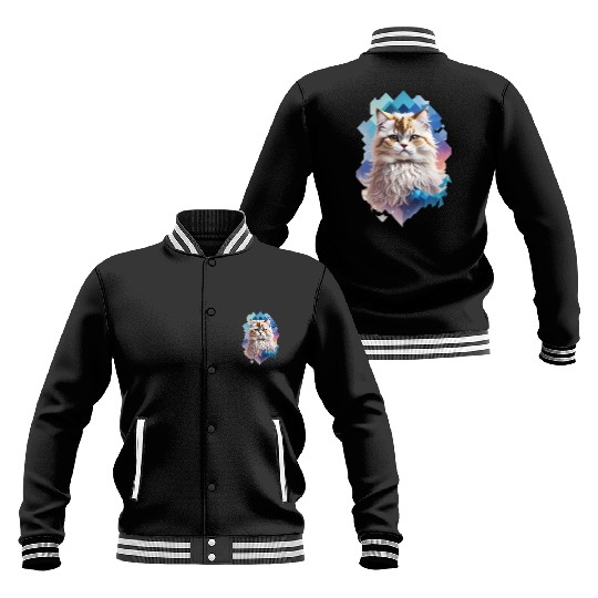 Persian Cat Baseball Jackets