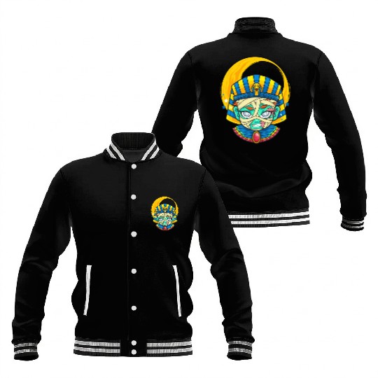 Halloween Cute Mummy Baseball Jackets
