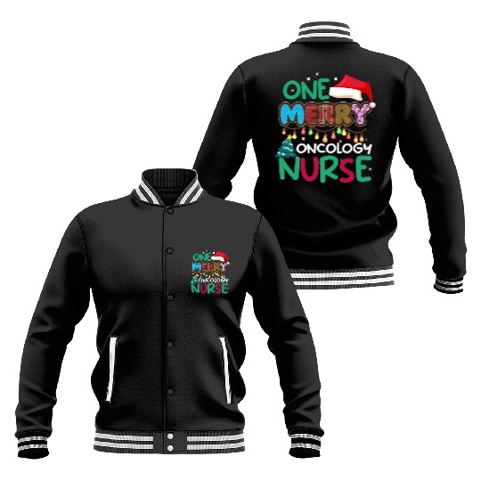 One merry Oncology Nurse Christmas Baseball Jackets