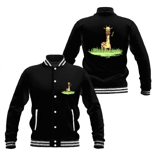 Giraffe Baseball Jackets