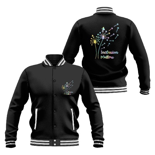 Inclusion Matters Special Education Sped Teacher Baseball Jackets