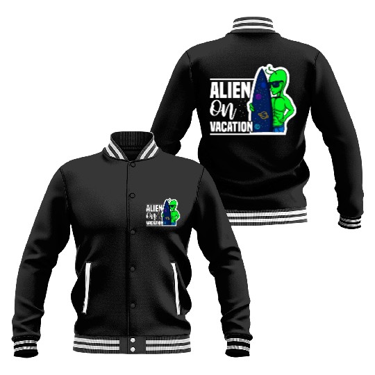 Alien, Aliens, UFO, UAP, Space Unknown Flight Baseball Jackets