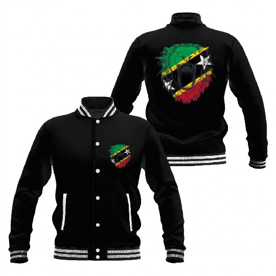 Saint Kitts and Nevis Baseball Jackets