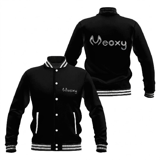 Meoxy Calligraphy Baseball Jackets