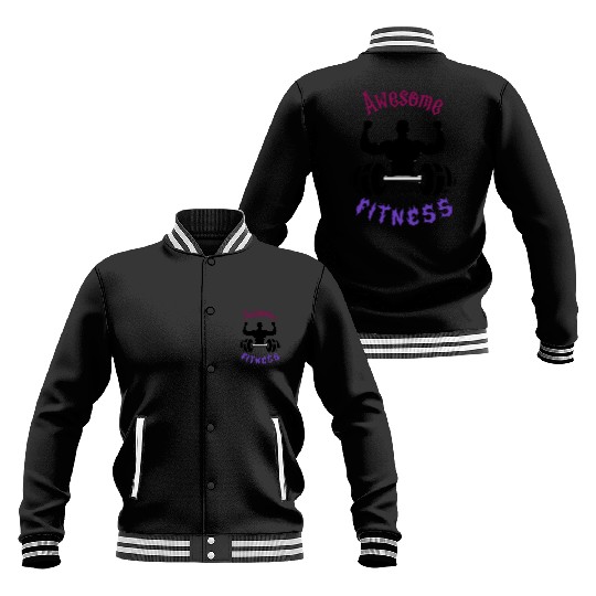 Awesome fitness Baseball Jackets