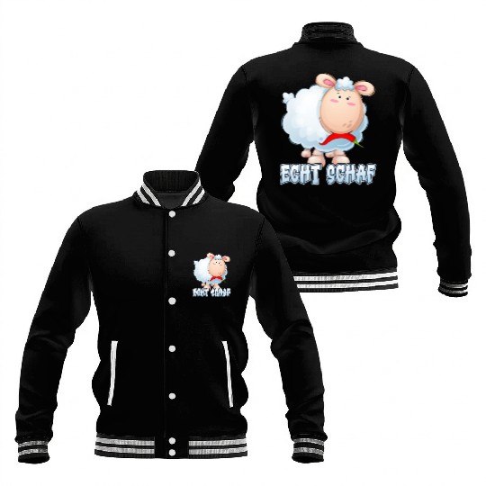 Sheep North German Lamb Shepherd Baseball Jackets