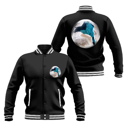 Life in a Bubble Collection-YStone Geyser 103 Baseball Jackets