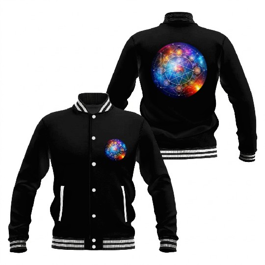 cosmos y geometria sagrada 1 Baseball Jackets